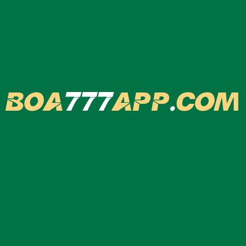 Logo da BOA777APP